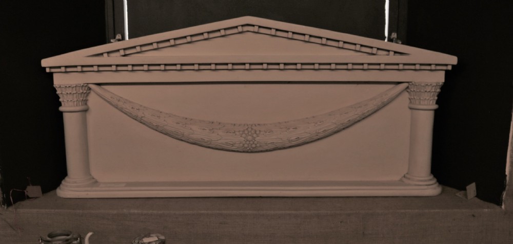 Door pediment circa 1920 View IV