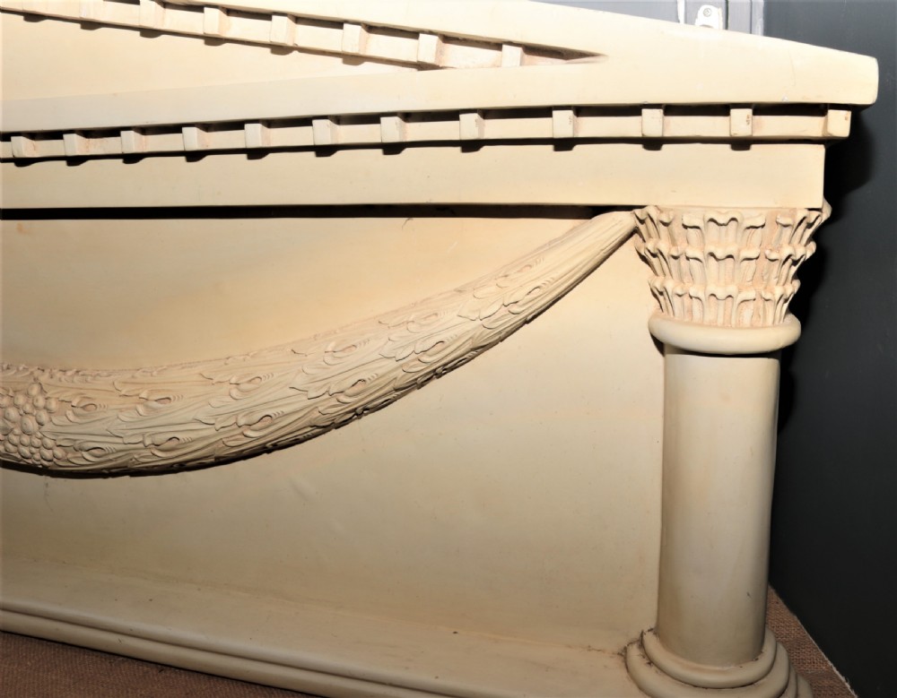 Door pediment circa 1920 View V