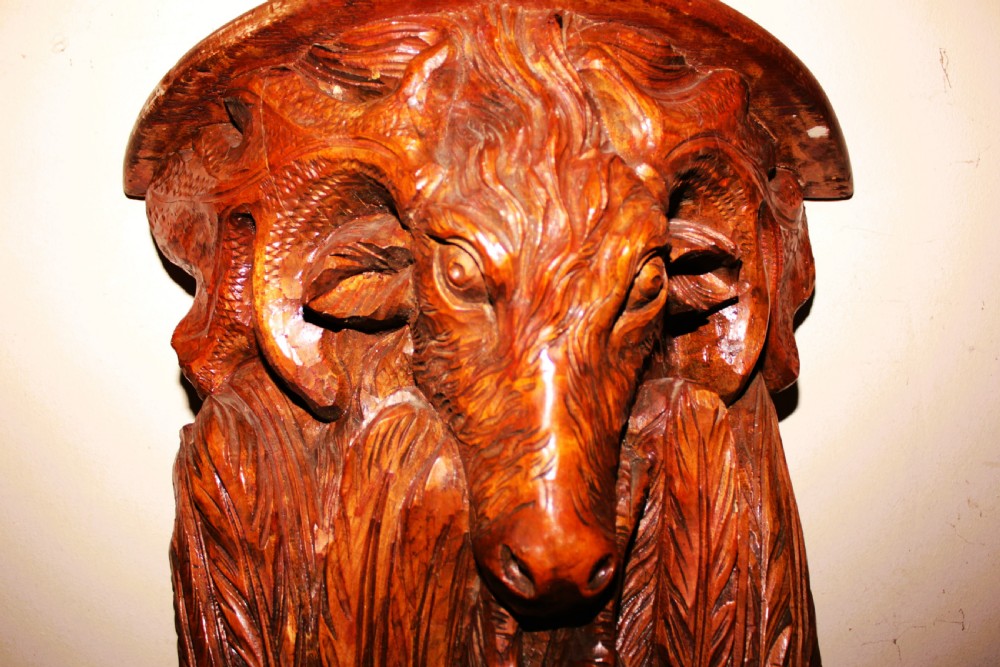 Heavy carved wall bracket View VII