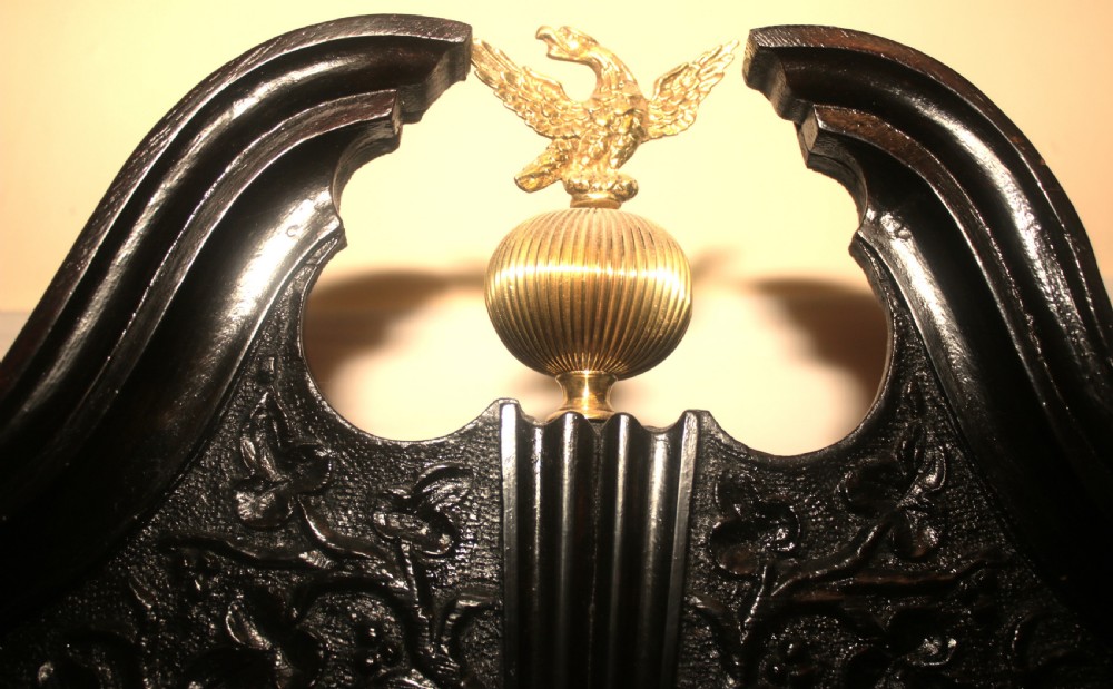 oak grandfather clock. View VII
