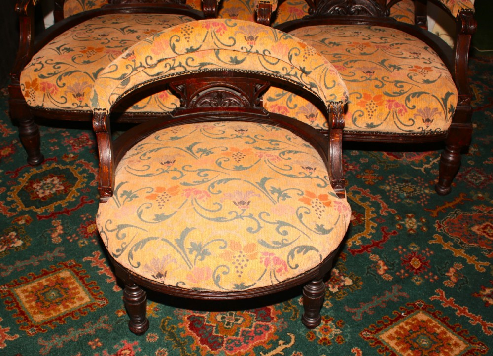Victorian parlour suite 5pc. View V