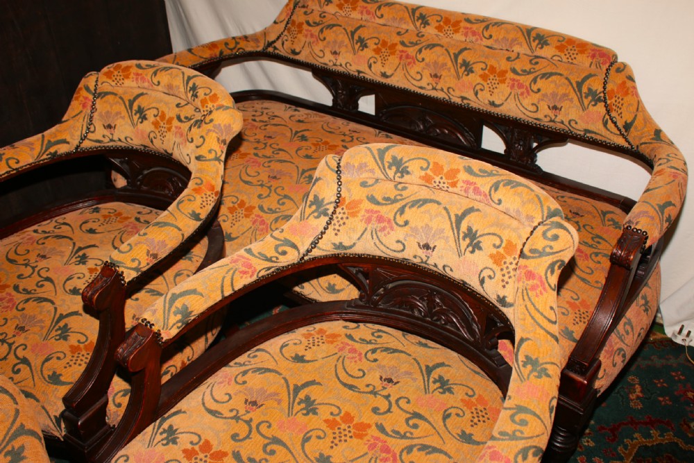 Victorian parlour suite 5pc. View IX