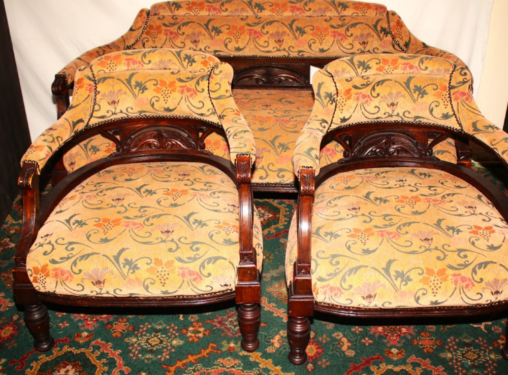 Victorian parlour suite 5pc. View X