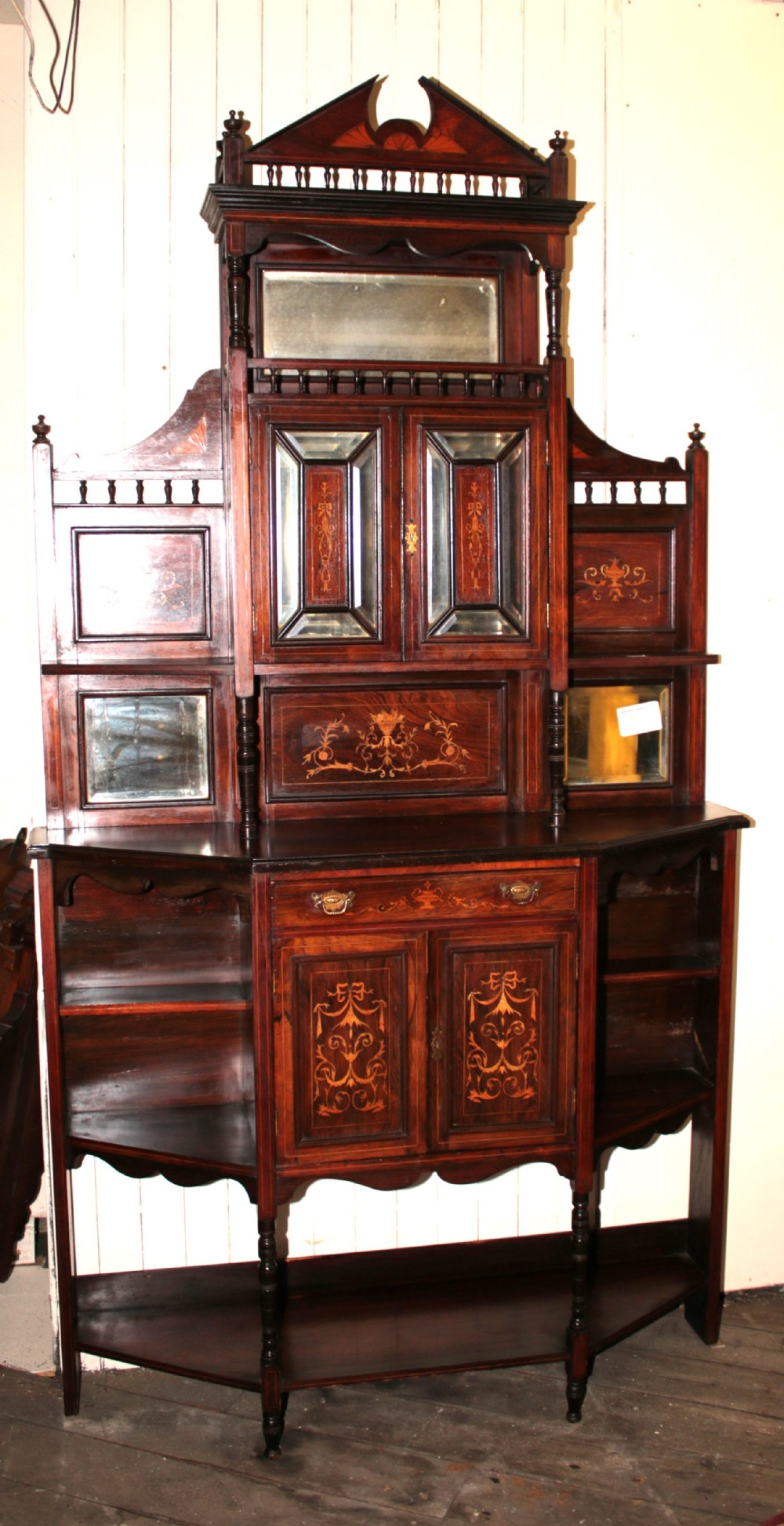 Inlaid Rosewood Chiffonier.