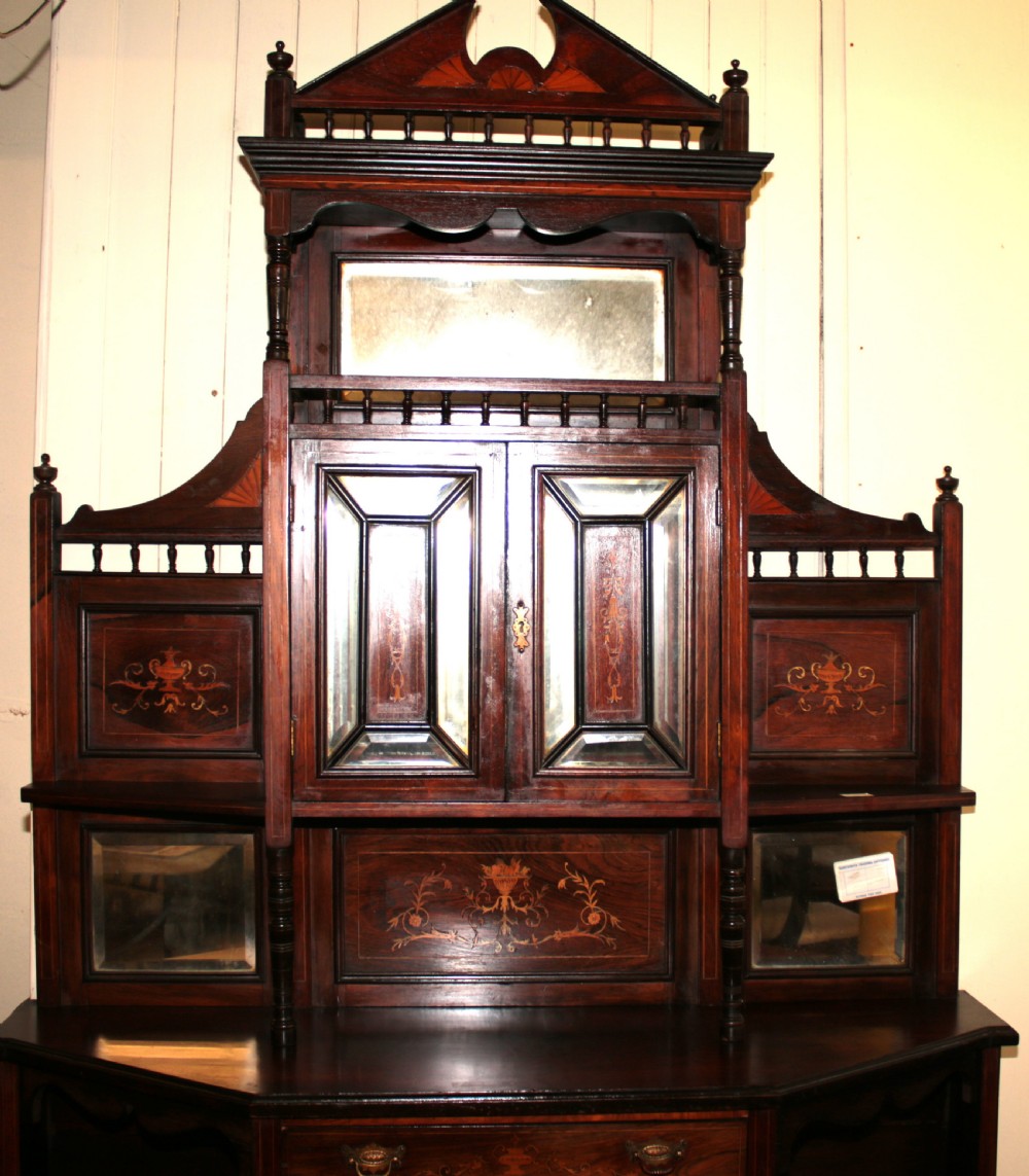Inlaid Rosewood Chiffonier. View II