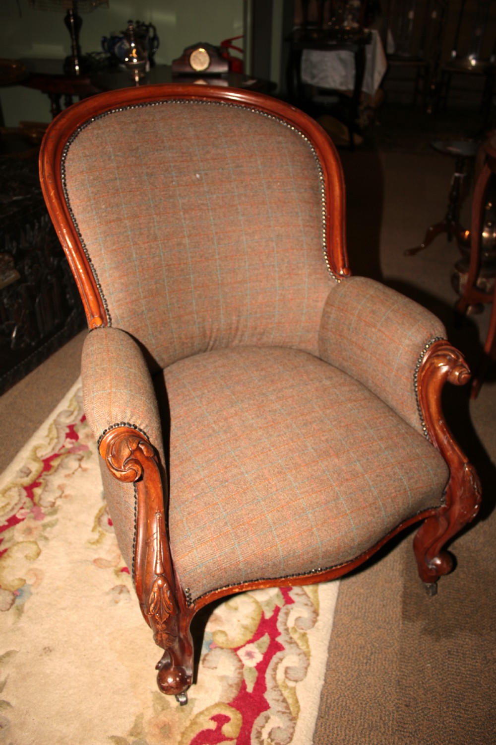 Victorian arm chair. View II