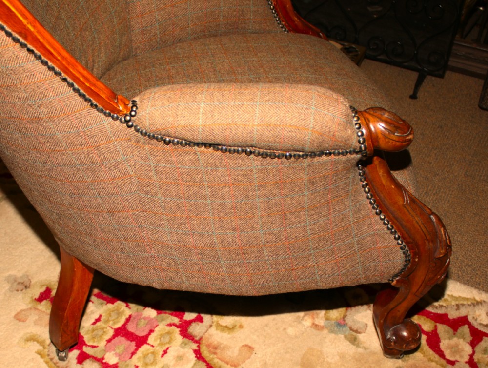 Victorian arm chair. View IV