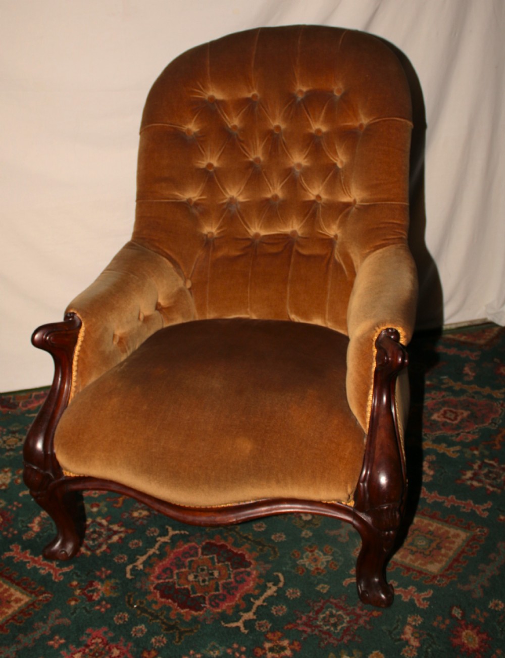 Victorian arm chair.