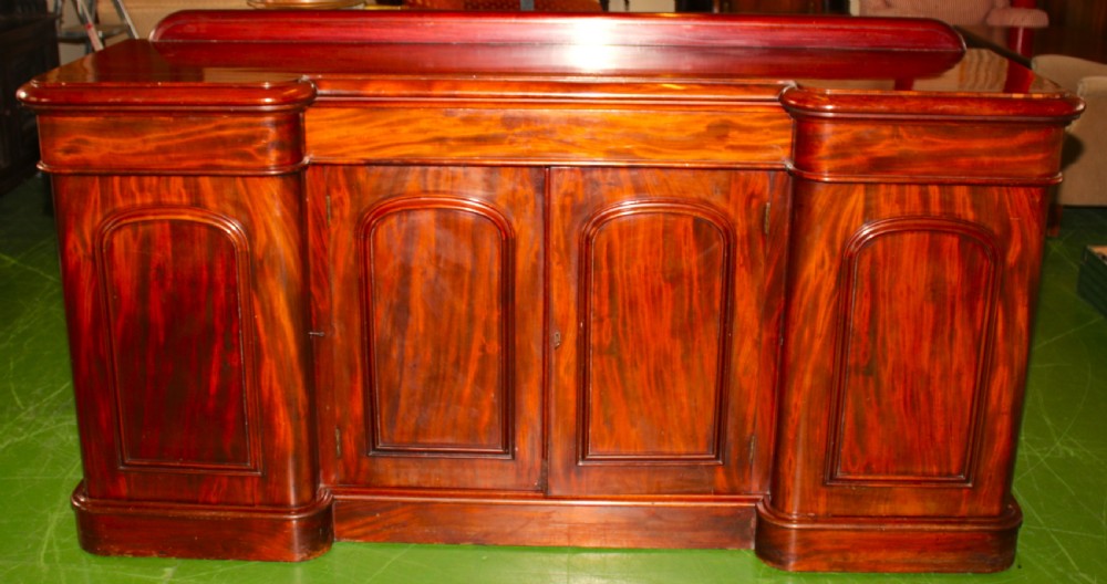 Victorian 4 door side cabinet.