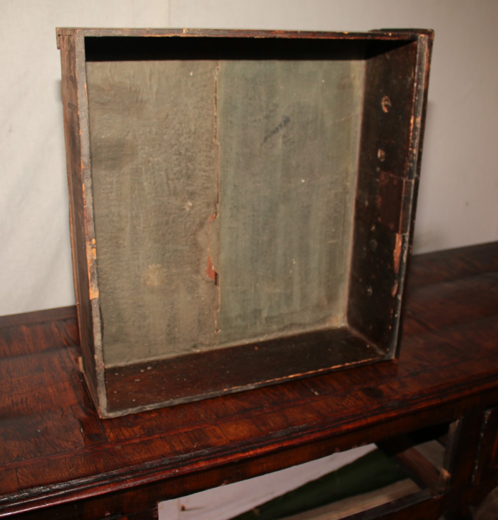 A rare period walnut dresser base. View VII