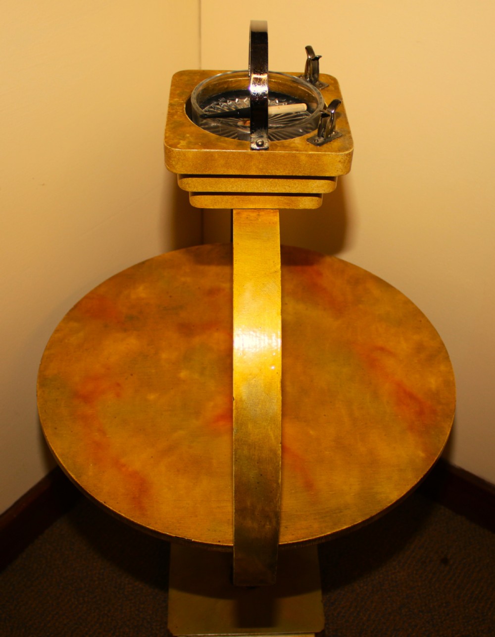 Art Deco smokers stand. View VII