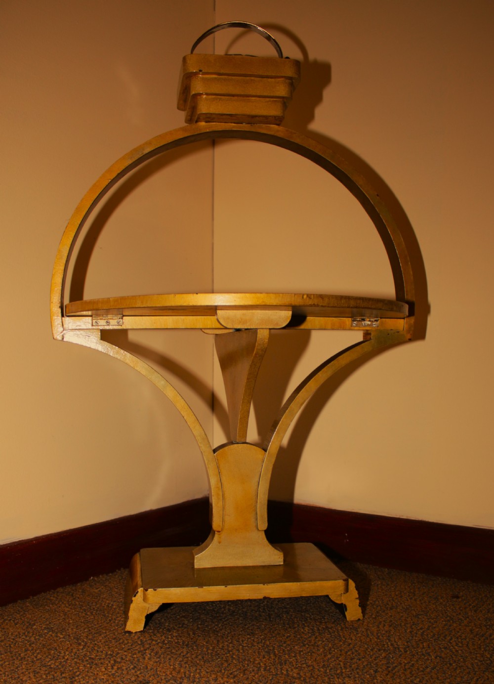 Art Deco smokers stand. View VIII