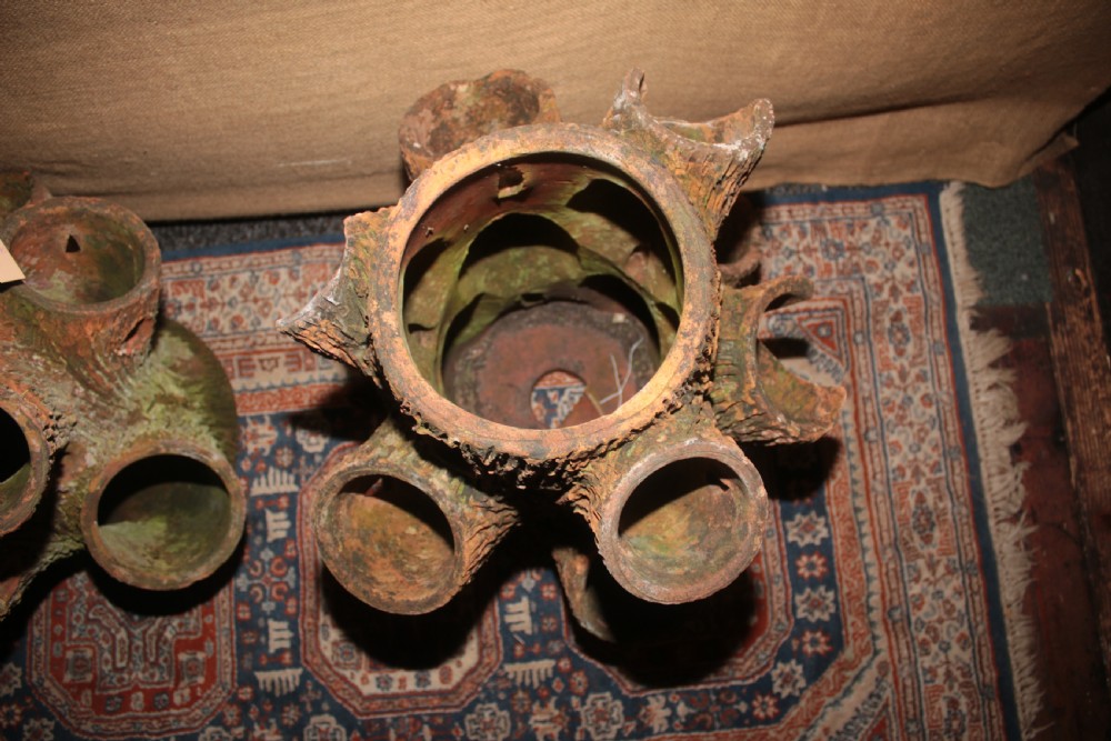 2 Victorian strawberry garden pots. View IV