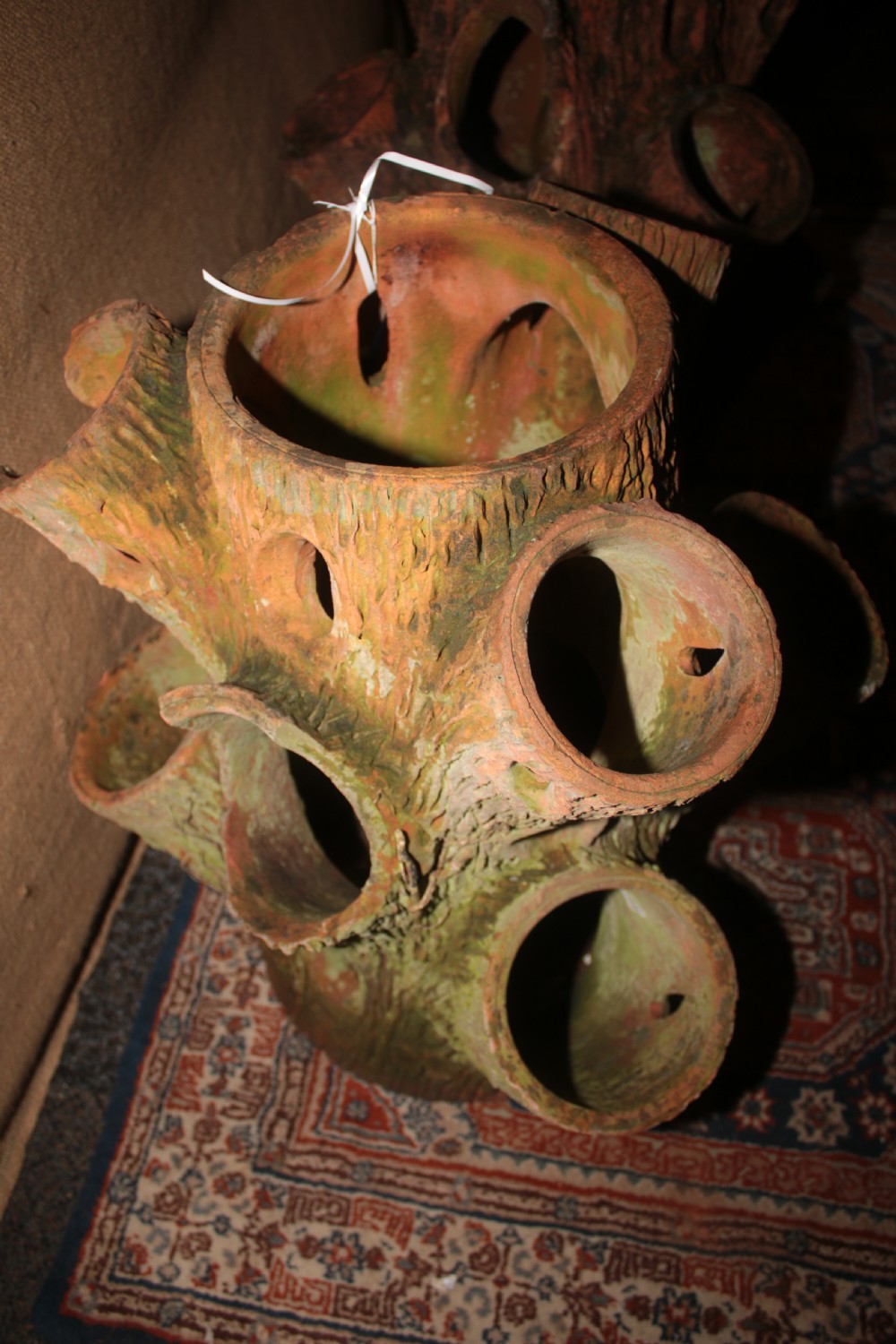 2 Victorian strawberry garden pots. View VII