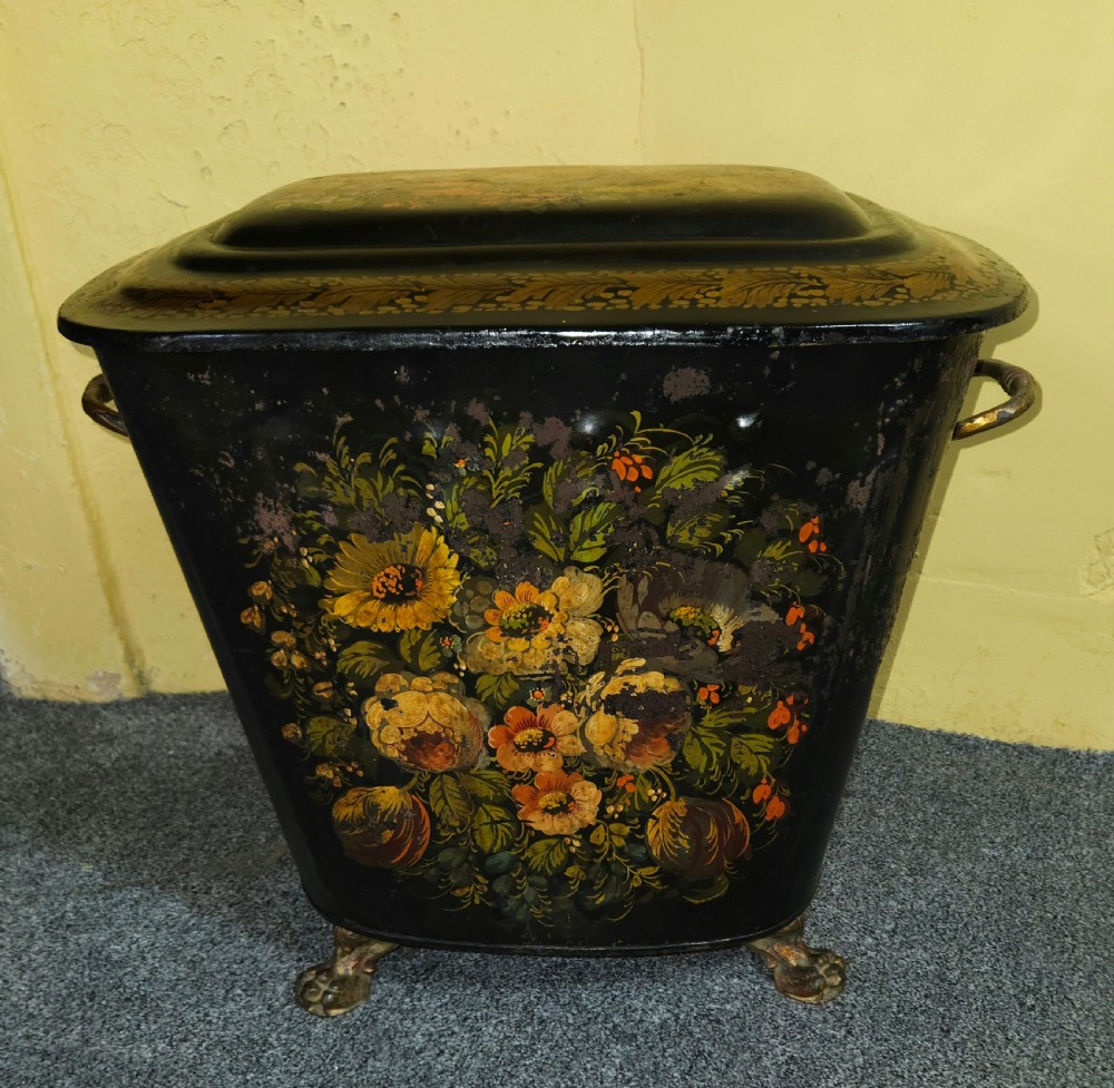 Regency coal bucket. 