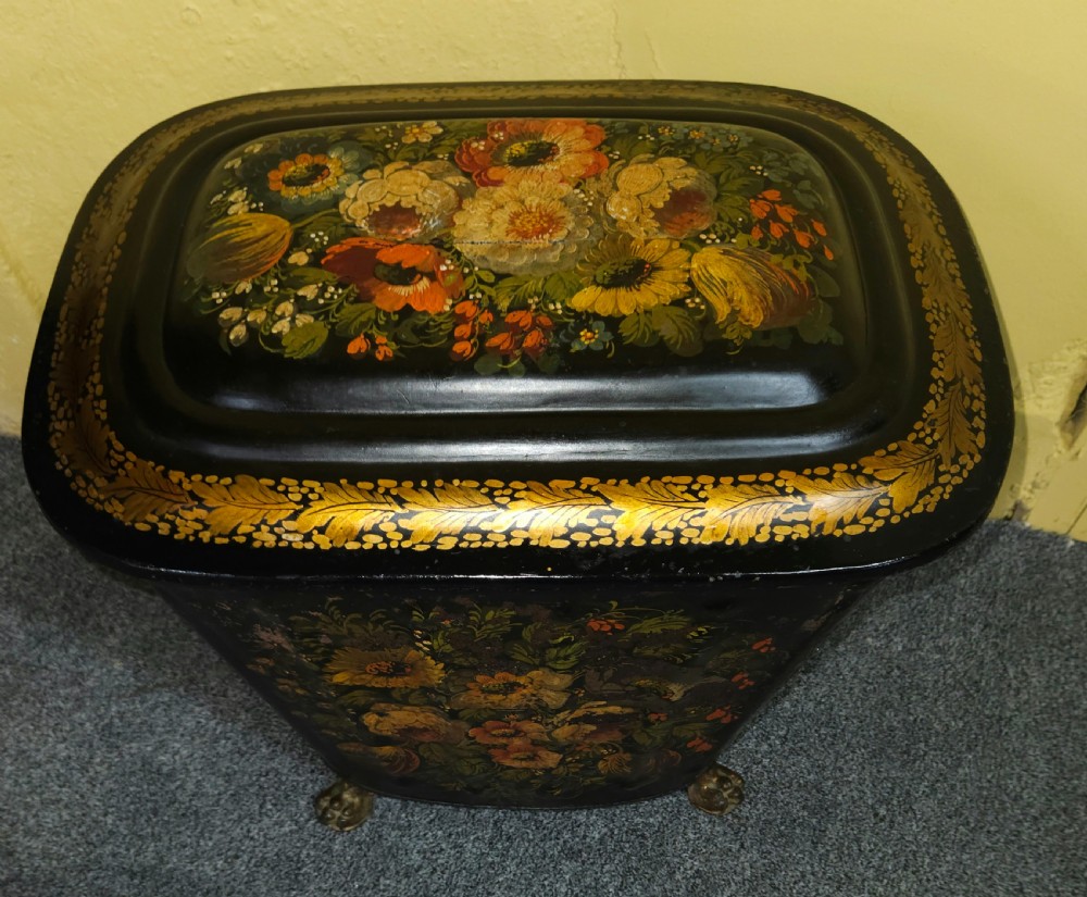 Regency coal bucket.  View II