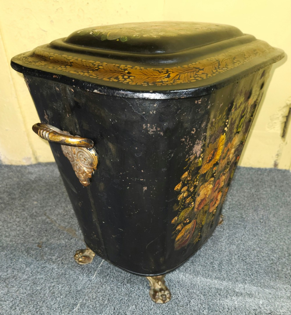 Regency coal bucket.  View IV
