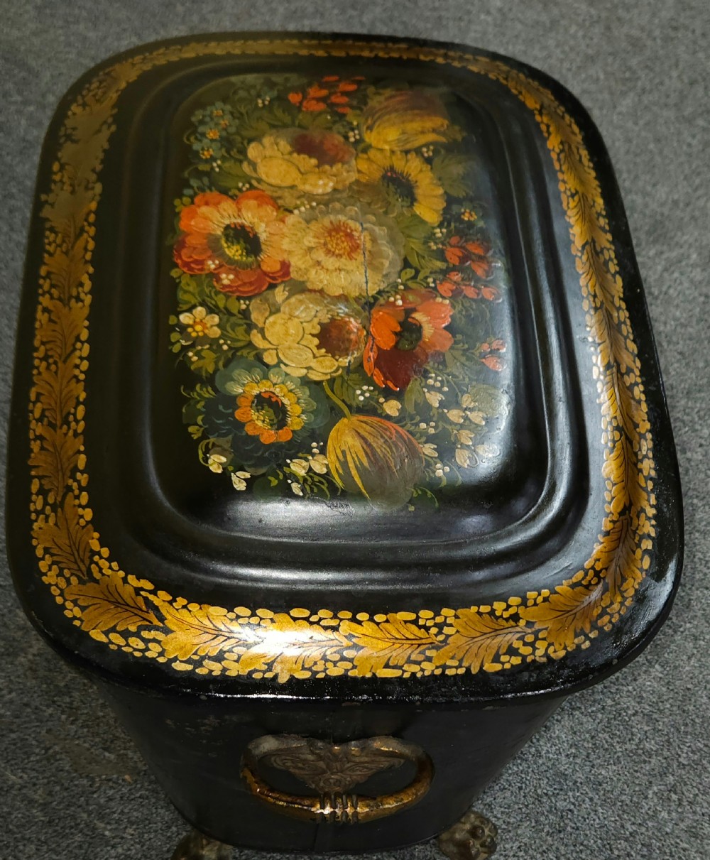 Regency coal bucket.  View V