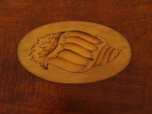 fig 1. A Mahogany And Satinwood Edwardian Period Card/Games Table