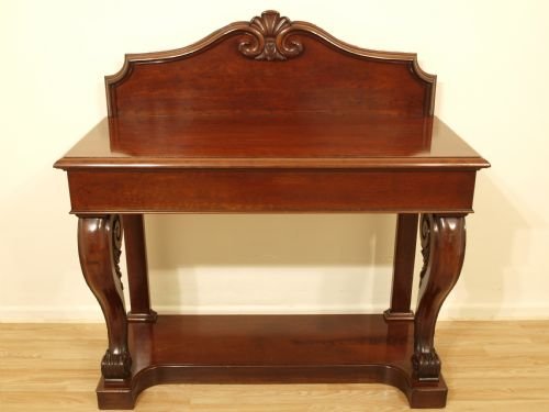 A Mahogany Victorian Period Hall/console Table