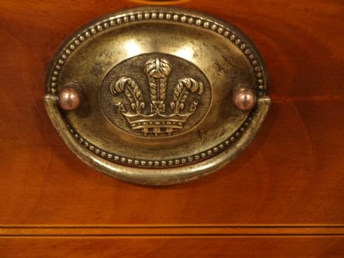 fig 1. A Mahogany George III Style Gentleman's Wardrobe