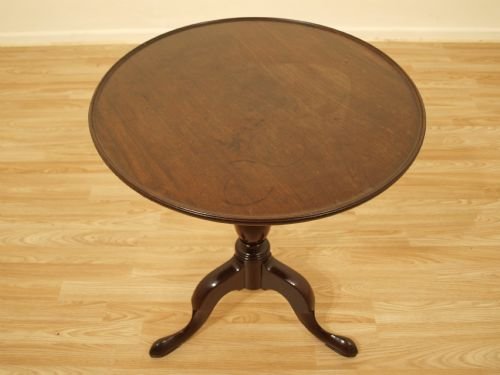 fig 1. A Good Mahogany George III Period Tripod Table