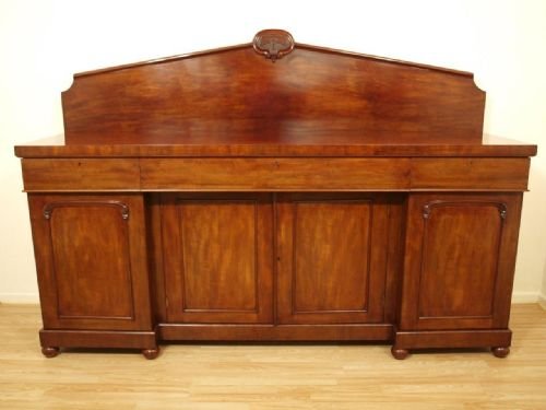 A Mahogany Victorian Four Door Sideboard