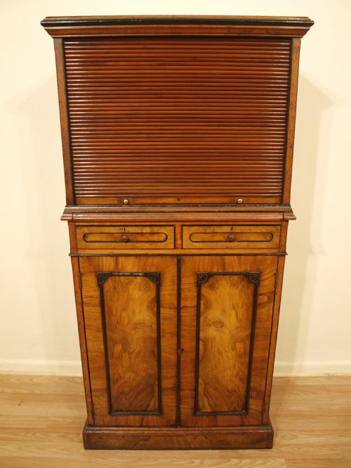 A Walnut Victorian Period Dental Cabinet