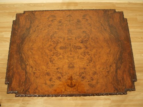 fig 1. A Queen Anne Style Nest Of Three Walnut Tables