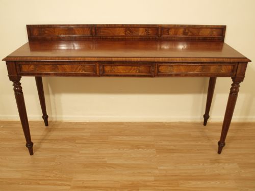 A Mahogany Regency Period Serving Table