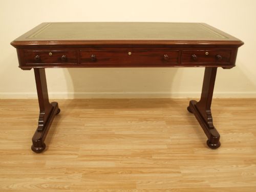 fig 1. A Mahogany Early Victorian Antique Library Table