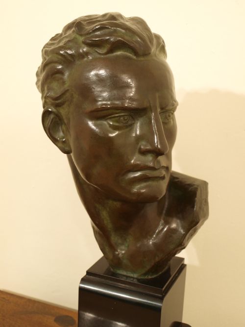 fig 1. An Art Deco Period Bronze Signed By Cipriani