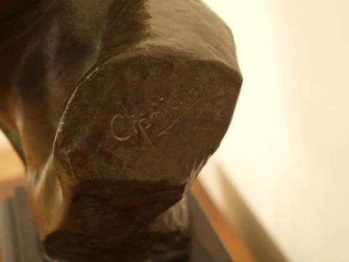 fig 2. An Art Deco Period Bronze Signed By Cipriani