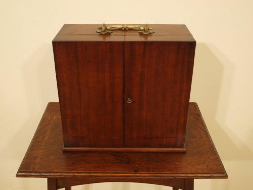 A Mahogany Victorian Period Apothecary Cabinet