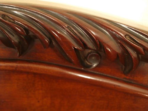 fig 1. A Stunning Mahogany Victorian Console/Serving Table