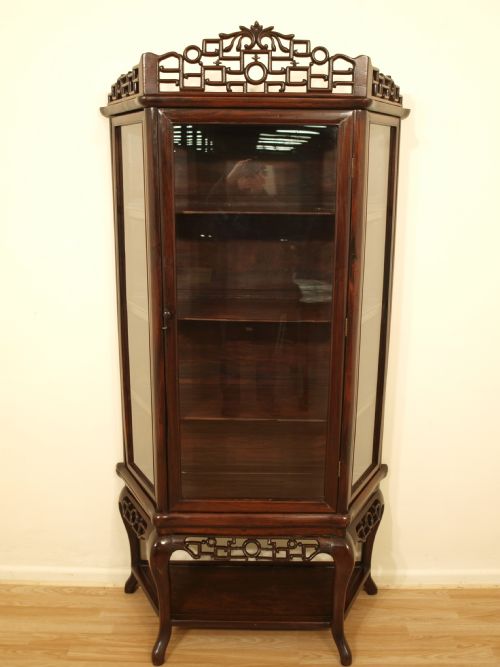 A Late 19th Century Chinese Display Cabinet