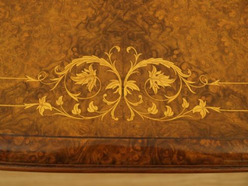 fig 1. A Stunning Quality Burr Walnut Victorian Period Coffee Table (Adapted)
