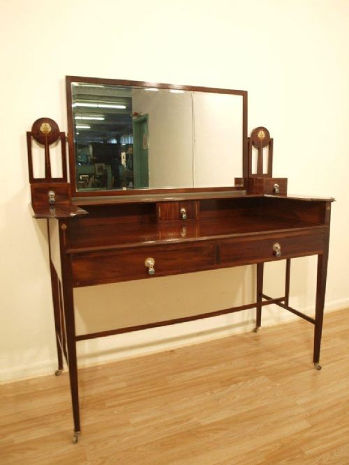 A Mahogany Arts & Crafts Period Dressing Table