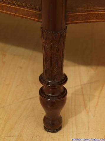 fig 1. A Stunning Quality Mahogany Display Cabinet By Maple & Co