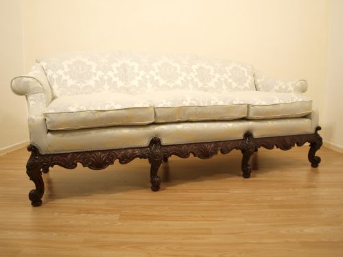 fig 1. A Large Chippendale Style Country House Settee