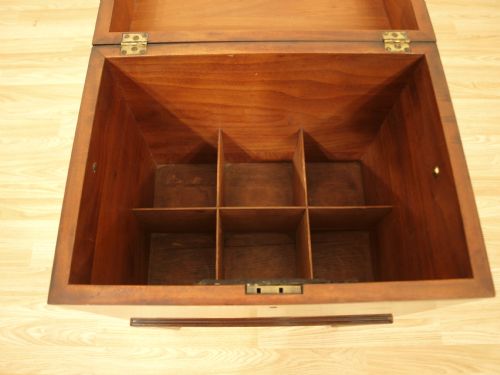fig 1. A Mahogany George III Period Cellaret