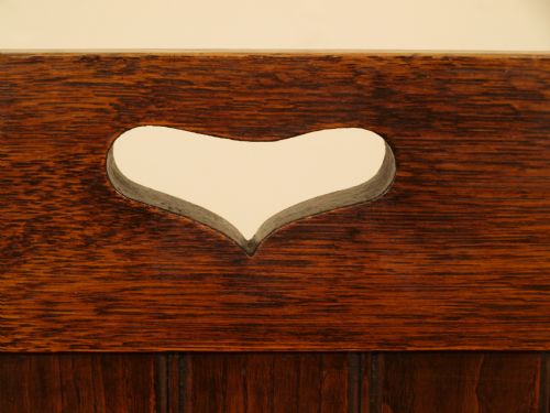 fig 1. Arts & Crafts Period Oak Bench Possibly By Liberty's