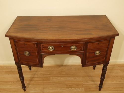 fig 1. A Mahogany Regency Period Bow Front Sideboard
