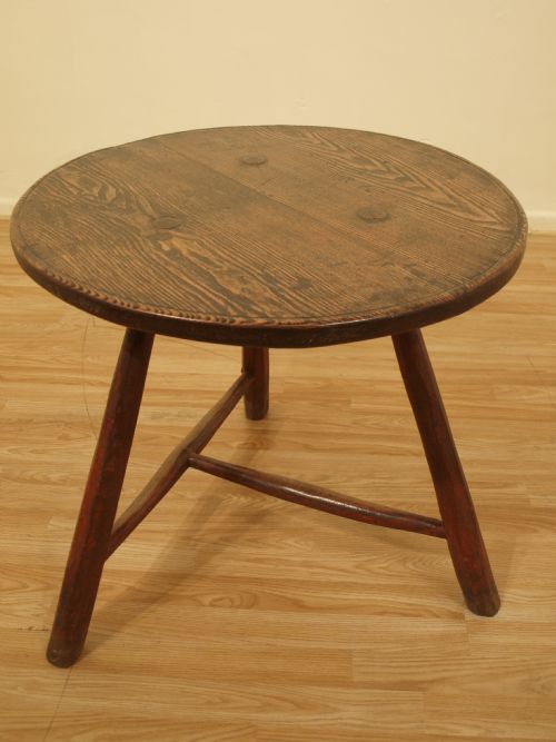 An Ash Late 18th Century Cricket Table
