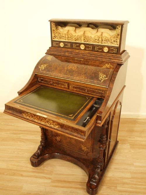 fig 1. A Stunning Burr Walnut Victorian Period