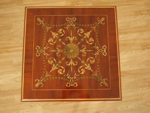 fig 2. A Beautiful Mahogany Inlaid Late Victorian Revolving Bookcase By James Shoolbred