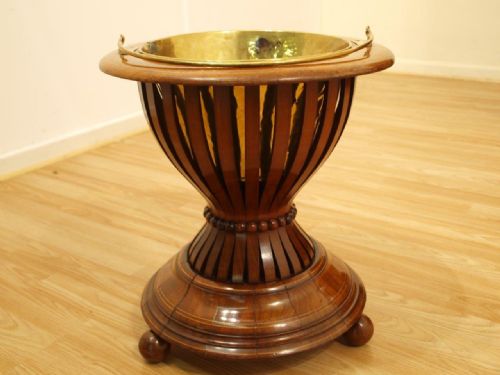 fig 1. A Mahogany Dutch 19th Century Planter