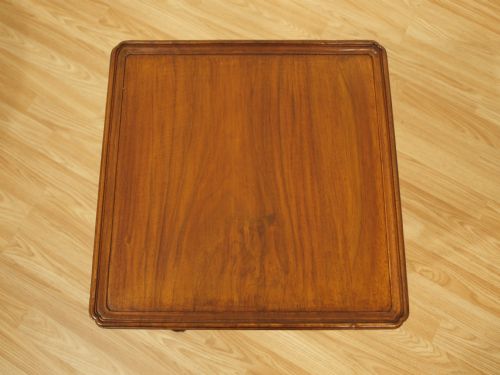 fig 1. A Pair Of Walnut George I Style Edwardian Period Lamp/End Tables