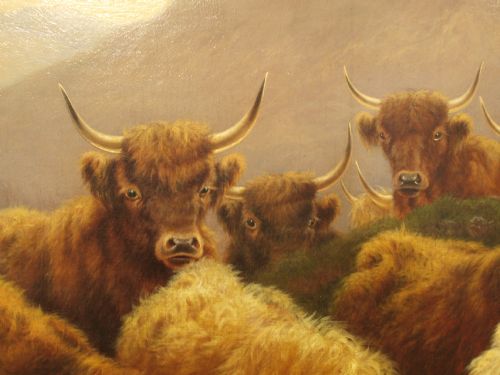 fig 4. A Large Scale Oil On Canvas By W.P Hollyer