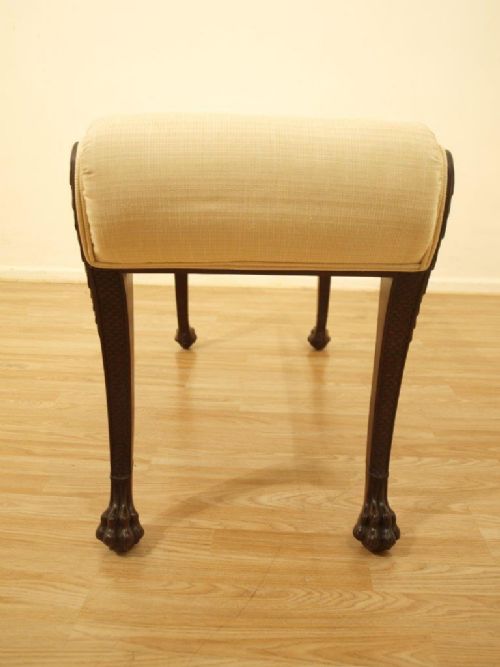 fig 1. A Fine Mahogany Edwardian Period Antique Window Seat